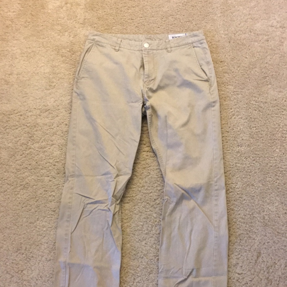 Bonobos, light khaki chino with pocket liners